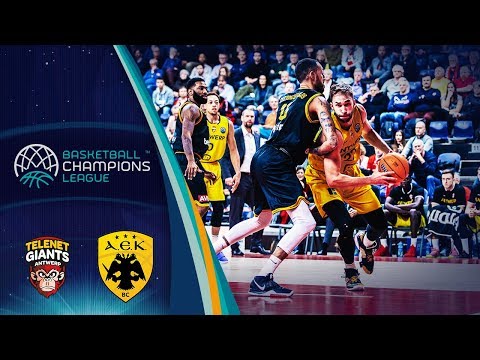 Telenet Giants Antwerp v AEK - Full Game - Basketball Champions League 2019-20
