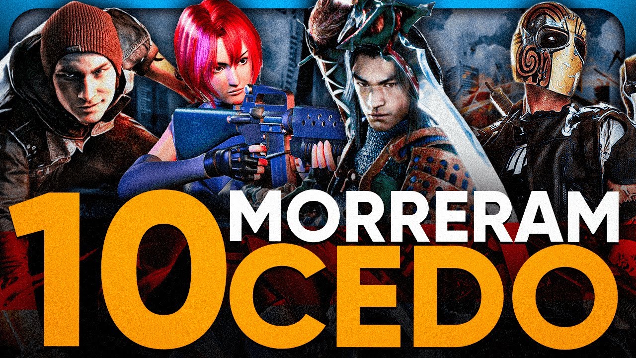 TOP 10: FRANQUIAS DE GAMES QUE ACABARAM CEDO DEMAIS