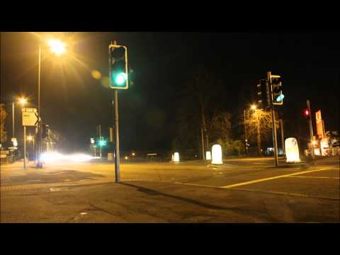 450D Night Traffic Time Lapse in Evesham, UK