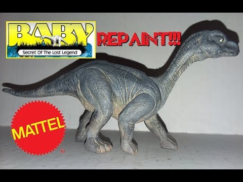Mattel "Baby: Secret of the Lost Legend" Repaint! Mussaurus!!!