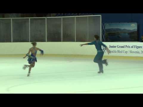 6 K. KONICKOVA / M. LANG (CZE) - ISU JGP Sencila Bled Cup 2012 Junior Ice Dance Free Dance