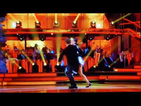 Mike Bushell and Katya on Strictly Come Dancing