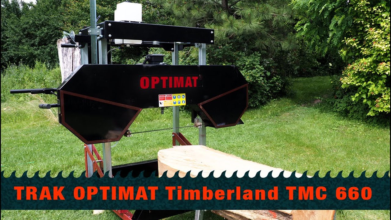 Juostinės pjovimo staklės mod. OPTIMAT Timberland TMG 790S su elektriniu valdymu