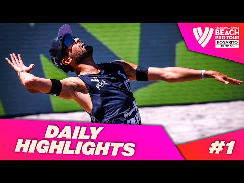 Day 1 of Rosarito 2022! 🔥 Men's Elite16 Highlights #BeachProTour