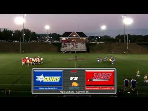 NGU Men's Soccer 2016 - North Greenville vs. Limestone Highlights