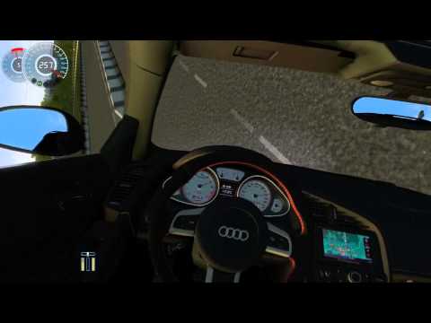 City Car Driving - Audi R8 GT Spyder Crash