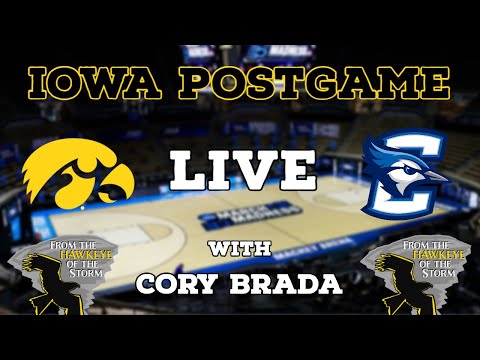 IOWA - CREIGHTON LIVE POSTGAME / NCAA Tournament / Iowa Hawkeyes Women's Basketball Postgame