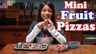 How to Make Mini Dessert Pizzas | Full-Time Kid