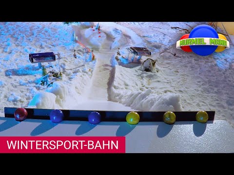 Es wird kalt: Wintersport-Bahn | Murmel Mania - Folge 01 - 11.05.2021