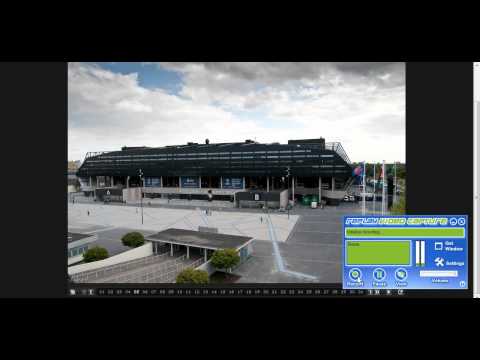 bild på där KISS kom ut ur Malmö stadion