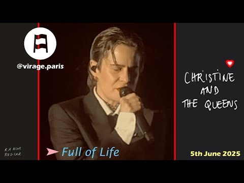 Christine & the Queens /Redcar, Full of Life, Live @ Virage-Paris, 2025