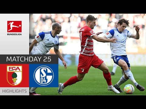 FC Fussball Club Augsburg 1-1 FC Schalke 04 Gelsen...