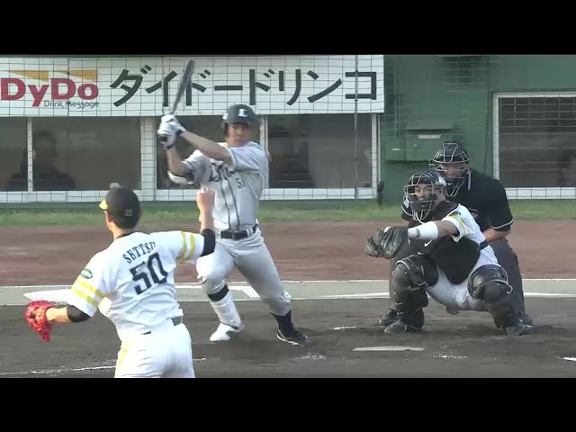 2回表 ライオンズ秋山 1軍復帰で即タイムリー2塁打!! 同点に追いつく!! 2014/5/9 H-L