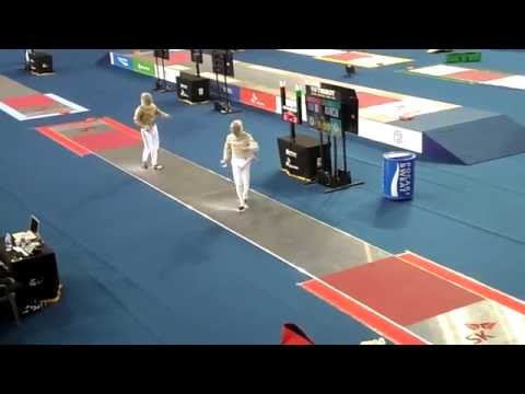 15.03.29 T16 ANSTETT Vincent(FRA) vs KIM Junghwan(KOR) - 2015 Seoul Fencing MS Grand Prix