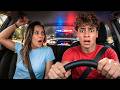 Teaching My Son How To Drive Pulled Over