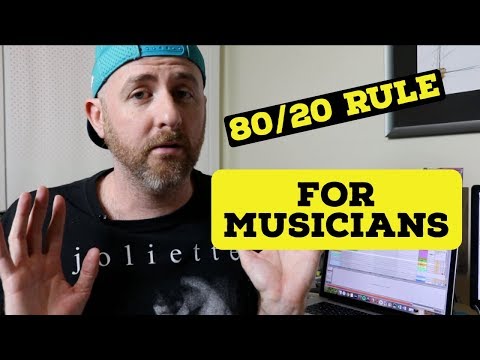 The 80/20 Rule for MUSIC PRODUCERS