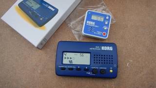 Video thumbnail for KORG MA-1 Metronome - Outdoors review/unboxing by STRAY F.