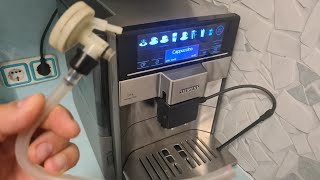 Siemens EQ6 Wasser in der Tropf Schale Pulsationsdämpfer Überdruck Ventil Undicht reparieren