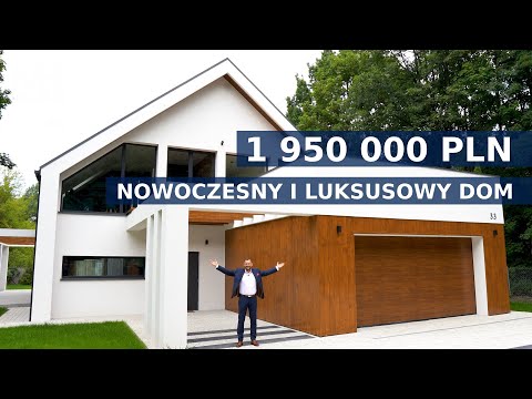 Nowoczesny i luksusowy dom w otulinie lasu łódzkiego od Mr.House.
