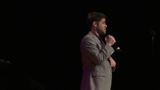 Jeremy Jordan - Moving Too Fast (Last Five Years) (Town Hall NYC 3-11-19) (Part Audio/ Part Video)