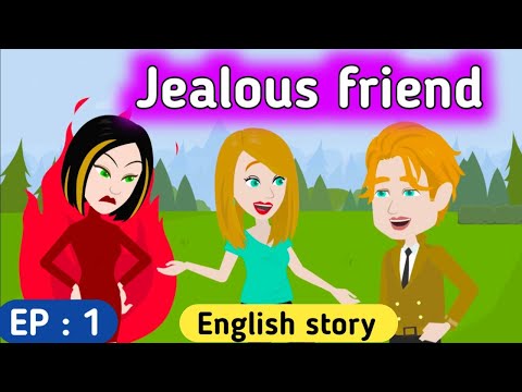 Jealous friend part 1 | English story | Animated stories | English animation | English life stories