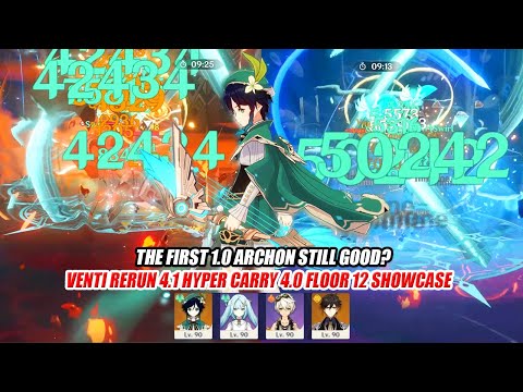 Venti Rerun 4.1 Hyper Carry 4.0 Floor 12 Showcase - The First 1.0 Archon Still Good?