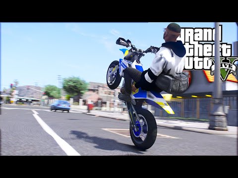 Facciamo SOLDI FACILI (IN MOTARD FS450) - GTA 5 MOD VITA DA GANGSTER (6) #10
