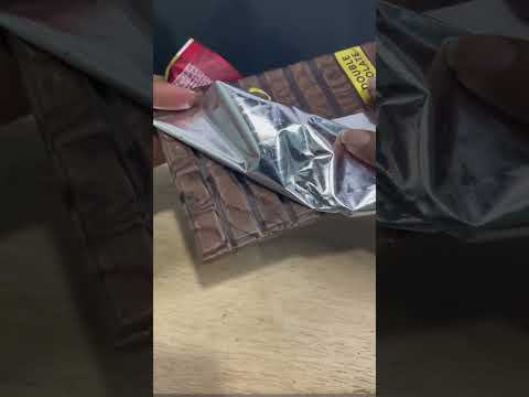 😍KitKat senses Double🍫 #asmr #unboxing #chocolate #food #sweet #satisfying #nestle #fyp #snack