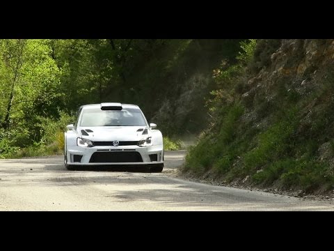 Polo R WRC 2017 tests Ogier/Ingrassia