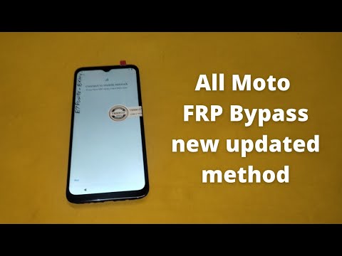 Motorola E7 Power Frp Bypass New Method