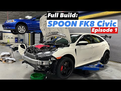 Full Spoon FK8 CTR Catalog Build - Overview and Installing Hondata Fuel System Upgrade (Episode 1)