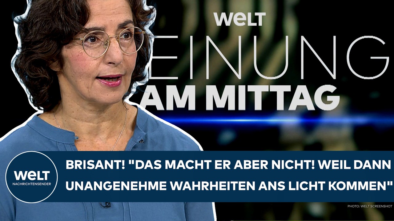 DEUTSCHLAND: "Das macht er aber nicht! Weil dann unangenehme Wahrheiten ans Licht kommen!" Brisant!