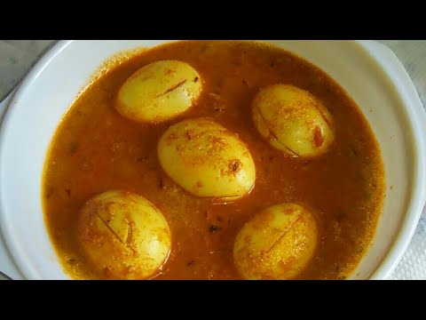 Spicy Egg Gravy Recipe / Motte Saru / How To Make Motte Saru Recipe In Kannada / Egg Curry recipe