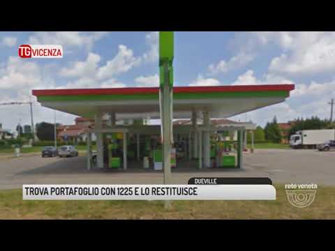 TG VICENZA (19/03/2018) - TROVA PORTAFOGLIO CON 1225 E LO RESTITUISCE