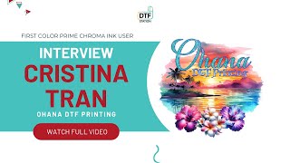 How Ohana DTF Printing Built Her DTF Empire - Chroma Ink and Quick Glide Film | DTF Station