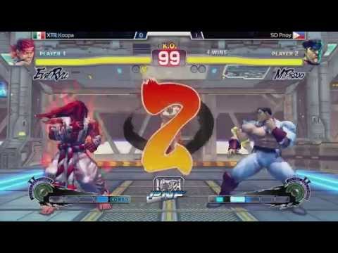 USF4: XTR Koopa vs SD Pnoy - Parking Night Fights - FT5