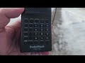 Taking A Winter Walk And Searching For Old 49 MHz Baby Monitors With The Radio Shack PRO 92