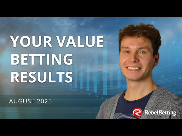 Value Betting Results August 2025