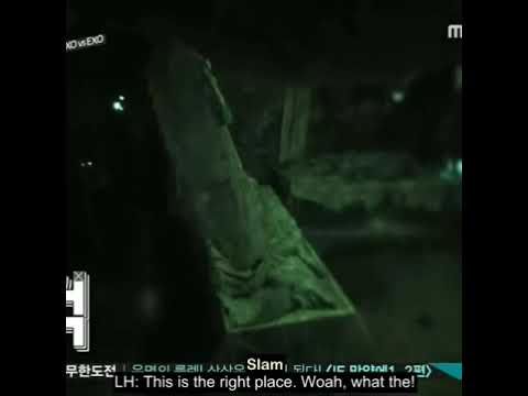 Kyungsoo and Luhan Greeting Ghosts !