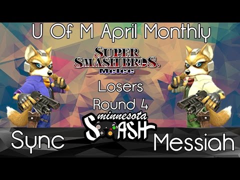 U of M April Monthly - Sync vs Messiah (SSBM LR4)