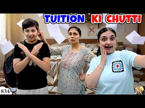 TUITION KI CHUTTI | Ep 834 | Comedy Family Vlog | Aayu and Pihu Show