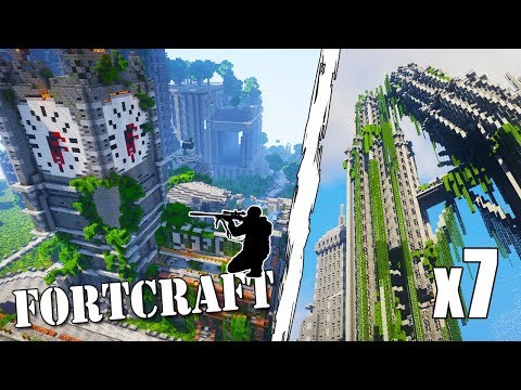 SFIDA A 7 INSEGUITI DALLA BARRIERA - Fortcraft [ITA]