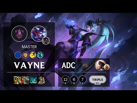 Vayne ADC vs Samira - EUW Master Patch 11.1