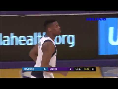 Dennis Smith Jr. Vs Lakers (3/28/18) 14 Pts 1 Reb 8 Asts 360 Slam