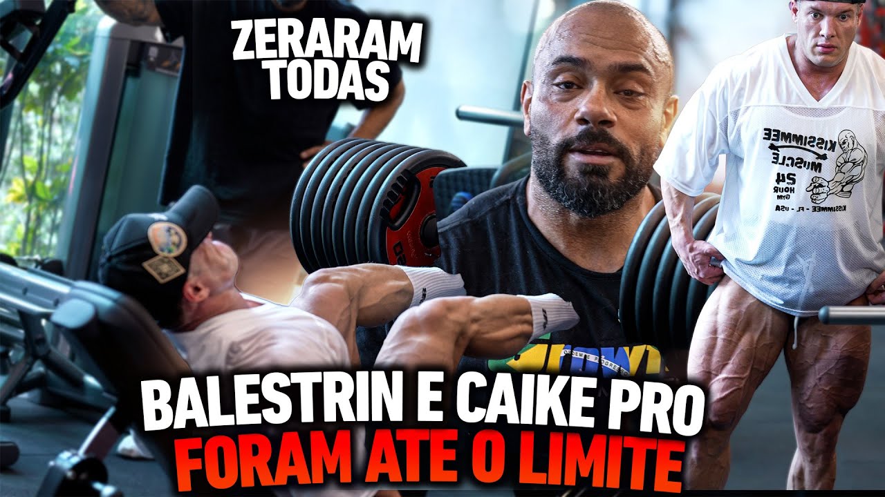 BALESTRIN FICOU IMPRESSIONADO COM A FORÇA DO CAIKE - ELES ZERARAM TODAS AS MAQUINAS !!!