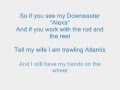 Billy Joel- The Downeaster "Alexa" (lyrics)