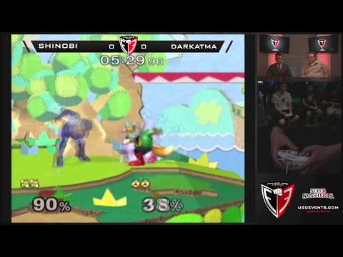 SSBM FE Spring 14 - Shinobi vs  Darkatma