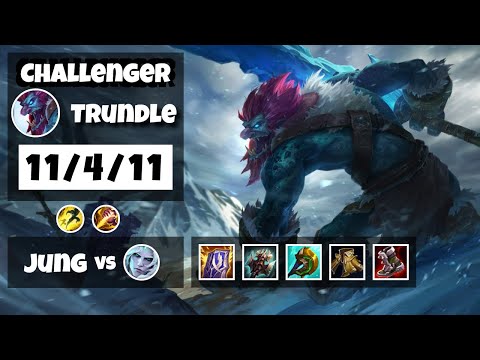 Trundle vs Viego EU Challenger JUNGLE (11/4/11) - v11.16