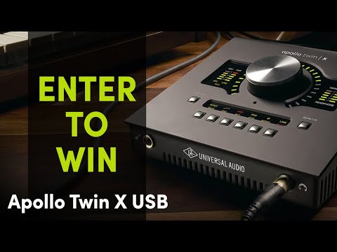 Universal Audio Apollo Twin X USB DUO Contest at Front End Audio