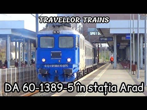DA 60-1389-5 cu R3115 Timișoara Nord - Oradea în stația Arad